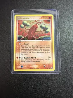 Pokemon Sudowoodo Unseen Forces Rare 15/115 2005 60 HP Copy Karate Chop - Image 1