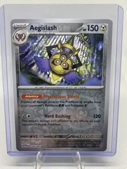 Aegislash 134/182 Reverse Holo Pokemon TCG Paradox Rift NM Condition - Image 1