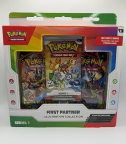 Pokemon TCG First Partner Illustration Collection Series 1 New Sealed - Image 1