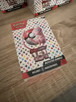 Pokemon TCG Scarlet & Violet-151 Booster Bundle (6Packs) Factory Sealed x1 - Image 1