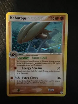 Kabutops 7/92 EX Legend Maker Holo Rare Pokemon TCG 2006 7/92 HP - Image 1
