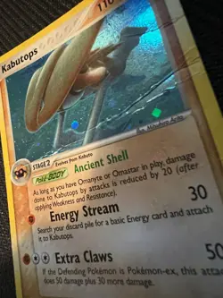 Kabutops 7/92 EX Legend Maker Holo Rare Pokemon TCG 2006 7/92 HP - Image 2