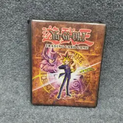 Vintage Yugioh Card Binder 1996 Konami Yu-Gi-Oh! Holds 56 Cards - Image 1