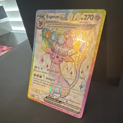 Pokemon Espeon ex SVP 175 Scarlet & Violet Promo Full Art Holo 270HP - Image 3