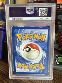 1999 Pokemon Base Set Unlimited Ninetales Holo 12/102 PSA 9 Mint - Image 2