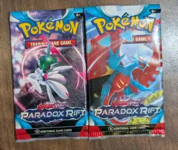 Paradox Rift Booster Packs - 2x Sealed - Pokemon TCG Scarlet & Violet - Image 1