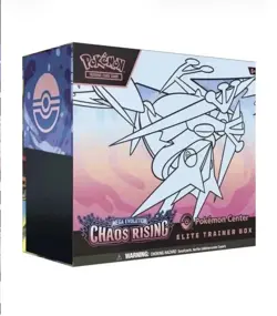 Presale Chaos Rising Pokemon Center ETB Elite Trainer Box Pokemon PRESALE - Image 1