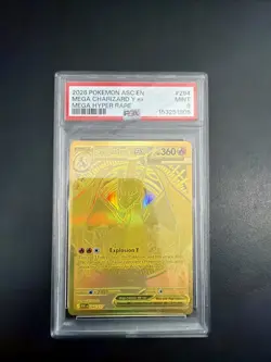 2026 POKEMON ASC EN-ASCENDED HEROES MEGA HYPER RARE MEGA CHARIZARD Y EX PSA 9 - Image 1
