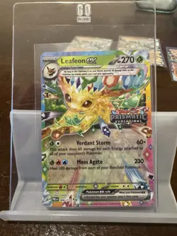Leafeon ex 006/131 (Prismatic Evolutions Stamp) Pokemon Promos Near Mint - Image 3