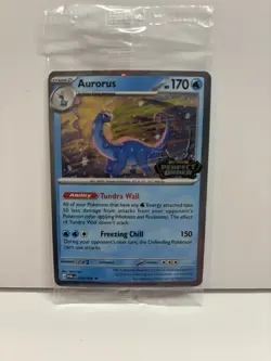 Aurorus 024/088 Cosmo Holo Stamped Promo - Pokemon TCG Perfect Order - NM Sealed - Image 1