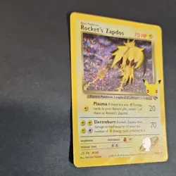 Pokemon TCG Rocket's Zapdos Celebrations Classic Collection Holo 70 HP 15/132 - Image 3