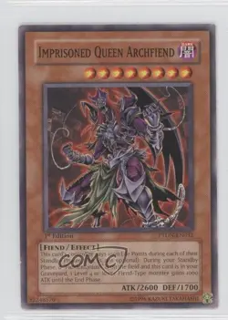 Imprisoned Queen Archfiend 1st Ed. YuGiOh Phantom Darkness #PTDN-EN032 2008 - Image 1