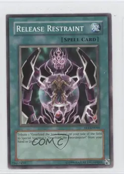 Release Restraint Unlimited YuGiOh Flaming Eternity #FET-EN044 2005 - Image 1