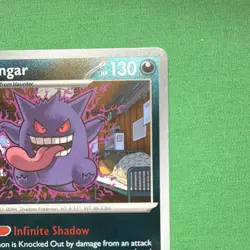Pokemon Gengar 050/088 POR Holo Stage 2 Mind Jack 130 HP Masako Tomii 2026 - Image 2