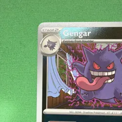 Pokemon Gengar 050/088 POR Holo Stage 2 Mind Jack 130 HP Masako Tomii 2026 - Image 3