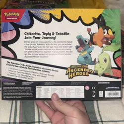 Pokemon TCG Ascended Heroes First Partner Deluxe Pin Collection Box Sealed New - Image 2