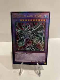 Egyptian God Slime 1st Edition Prismatic Ultimate Rare RA01-EN029 Yu-Gi-Oh! - Image 1