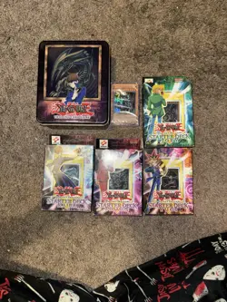 2002 Unlimited Yu-Gi-Oh Starter Decks. Bonus Deck And Tin - Image 1