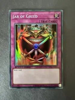 1x Yu-Gi-Oh! Jar Of Greed - STP5-EN015 - Super Rare Speed Duel - YuGiOh (NM) - Image 1