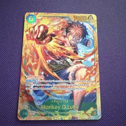 Monkey.D.Luffy Secret Rare - Carrying On His Will #OP13-118 SEC One Piece TCG - Image 1