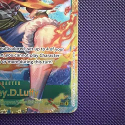 Monkey.D.Luffy Secret Rare - Carrying On His Will #OP13-118 SEC One Piece TCG - Image 2