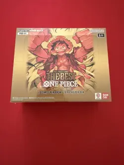 One Piece PRB01 The Best English Booster Box SEALED Perfect Condition - Image 1