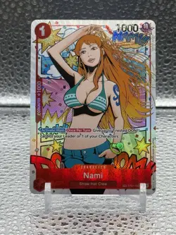 One Piece Nami TR OP06 ST01-007 Wings of the Captain Treasure Rare - Image 2