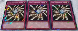 Yugioh 3x Light-Imprisoning Mirror DT07-EN097 Duel Terminal Shatterfoil Playset - Image 2
