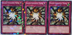 Yugioh 3x Shadow-Imprisoning Mirror DT07-EN098 Duel Terminal Shatterfoil Playset - Image 5