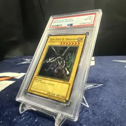 2003 Yugioh SDJ-001 Red Eyes B Dragon PSA 8 - Image 3