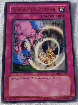 Yugioh 1x Threatening Roar (Bronze) DL09-EN020 Duelist League Rare Bronze NM - Image 4