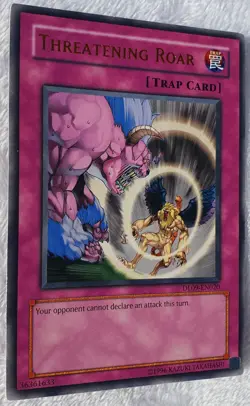 Yugioh 1x Threatening Roar (Bronze) DL09-EN020 Duelist League Rare Bronze NM - Image 5