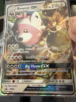 Bewear GX - (Black Star Promos) SM34 Jumbo Card Holo T285 - Image 1