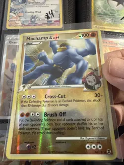 Pokemon TCG Machamp Rising Rivals 46/111 Reverse Holo Uncommon Card T97 - Image 1