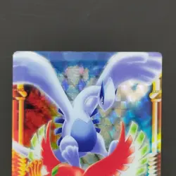 Lugia Ho-Oh #02 Holo Pokemon Carddass Zukan Card Vintage Nintendo Bandai Japan - Image 3