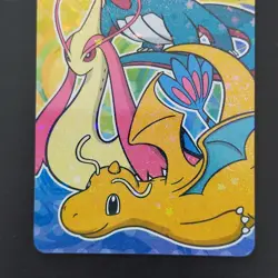 Dragonite Milotic Holo Pokemon Center Card Vintage Nintendo Bandai Japanese 2008 - Image 4