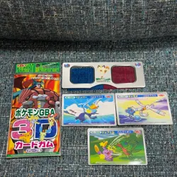 Wingull Pelipper Grovyle Pokemon TOP SUN 3D WAZA Card Vintage Nintendo Japanese - Image 2