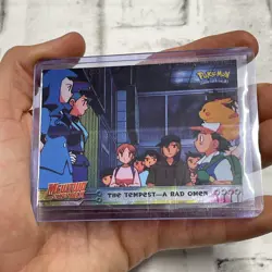 Pokemon Holo Foil #15 THE TEMPEST A BAD OMEN Topps Card Mewtwo Strikes Back NM - Image 2