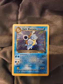 Pokemon TCG Dark Blastoise #3/82 Rare Holo Card Vintage. In perfect condition. - Image 1