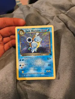 Pokemon TCG Dark Blastoise #3/82 Rare Holo Card Vintage. In perfect condition. - Image 4
