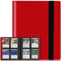 4 Pocket Card Binder for 160 Sleeves - Album for Trading Sports Baseball & Ga... - Image 1