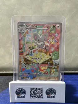 Pokemon Card - Cinccino 183/162 Temporal Forces Illustration Rare Full Art NM - Image 1