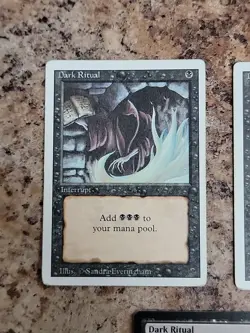 MTG - x3 Dark Ritual - Revised & Masters 25 - Magic the Gathering - NM/HP - Image 3
