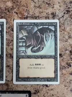 MTG - x3 Dark Ritual - Revised & Masters 25 - Magic the Gathering - NM/HP - Image 4