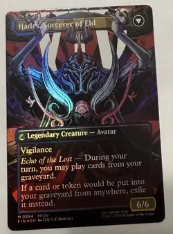 Emet-Selch, Unsundered - FOIL BORDERLESS - Final Fantasy FIN - NM MTG - Image 2