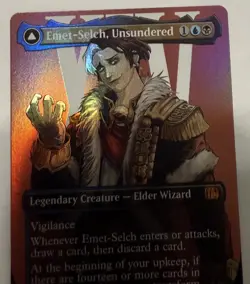 Emet-Selch, Unsundered - FOIL BORDERLESS - Final Fantasy FIN - NM MTG - Image 3
