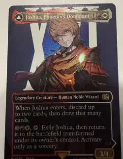 Joshua, Phoenix's Dominant Foil Showcase Final Fantasy MTG NM - Image 1