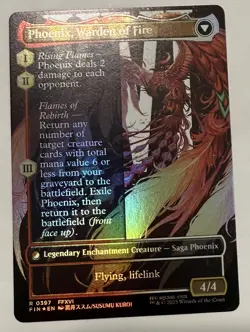 Joshua, Phoenix's Dominant Foil Showcase Final Fantasy MTG NM - Image 2