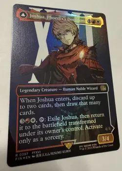 Joshua, Phoenix's Dominant Foil Showcase Final Fantasy MTG NM - Image 4