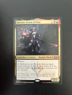 Rowan Scion of War MTG - Wilds of Eldraine Regular Mythic Rare 211 - Image 1